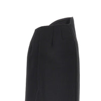 Jil Sander Women Sablé Wool Midi Skirt