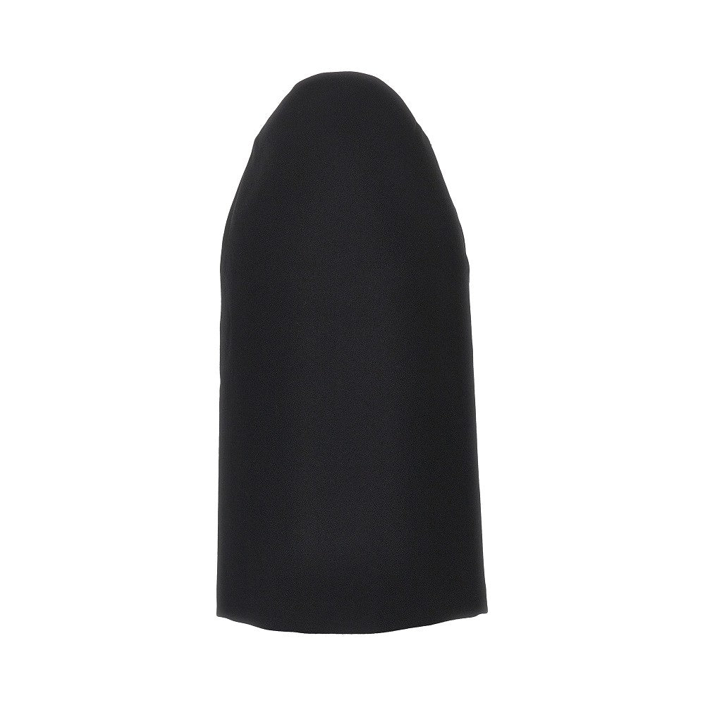Jil Sander Women Sablé Wool Midi Skirt