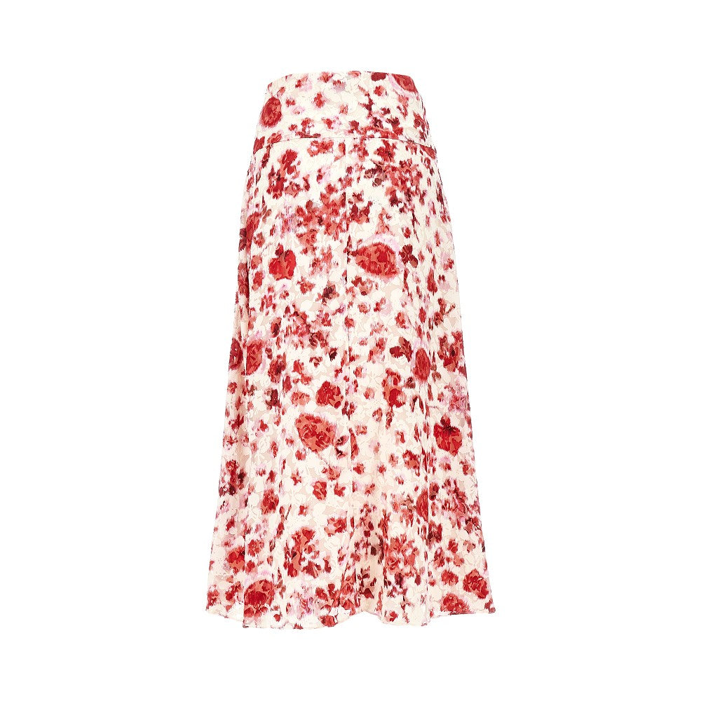 Isabel Marant Women Silk-Blend 'Hilza' Long Skirt