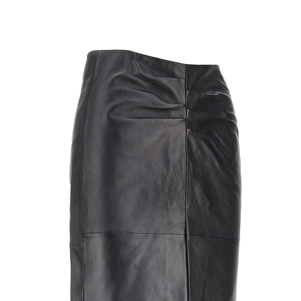 Isabel Marant Women 'Tuline' Leather Midi Skirt