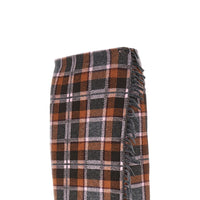 Guest In Residence Women Plaid Wrap Midi Skirt
