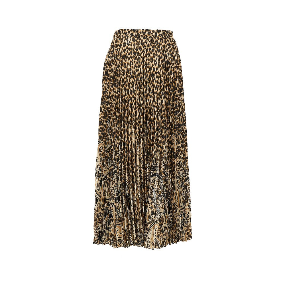Etro Women Aniamlier Printed Long Skirt