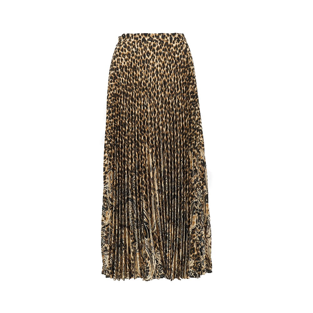 Etro Women Aniamlier Printed Long Skirt