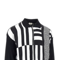 Versace Men Cardigan With Sylvester Print