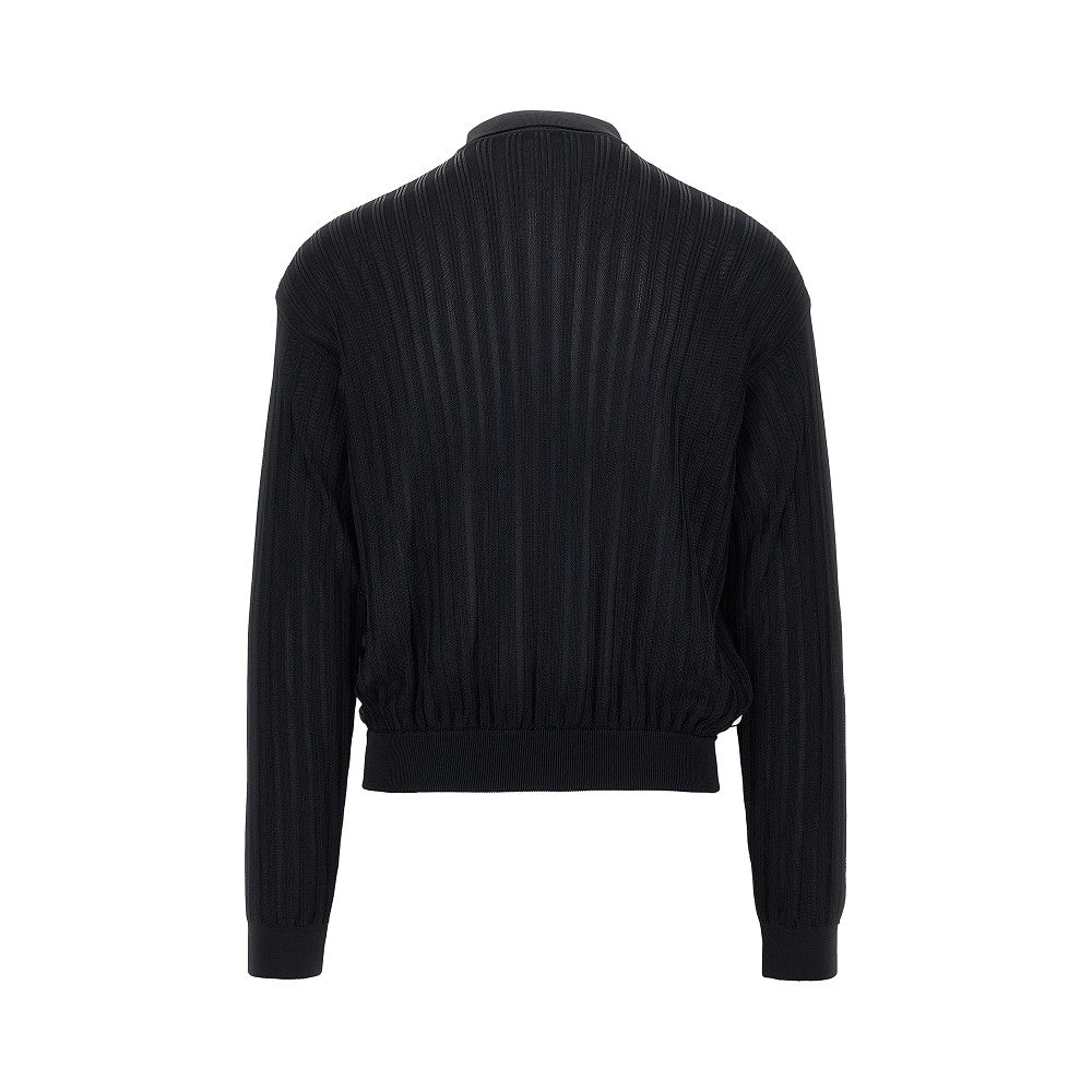 Versace Men Cardigan With Sylvester Print