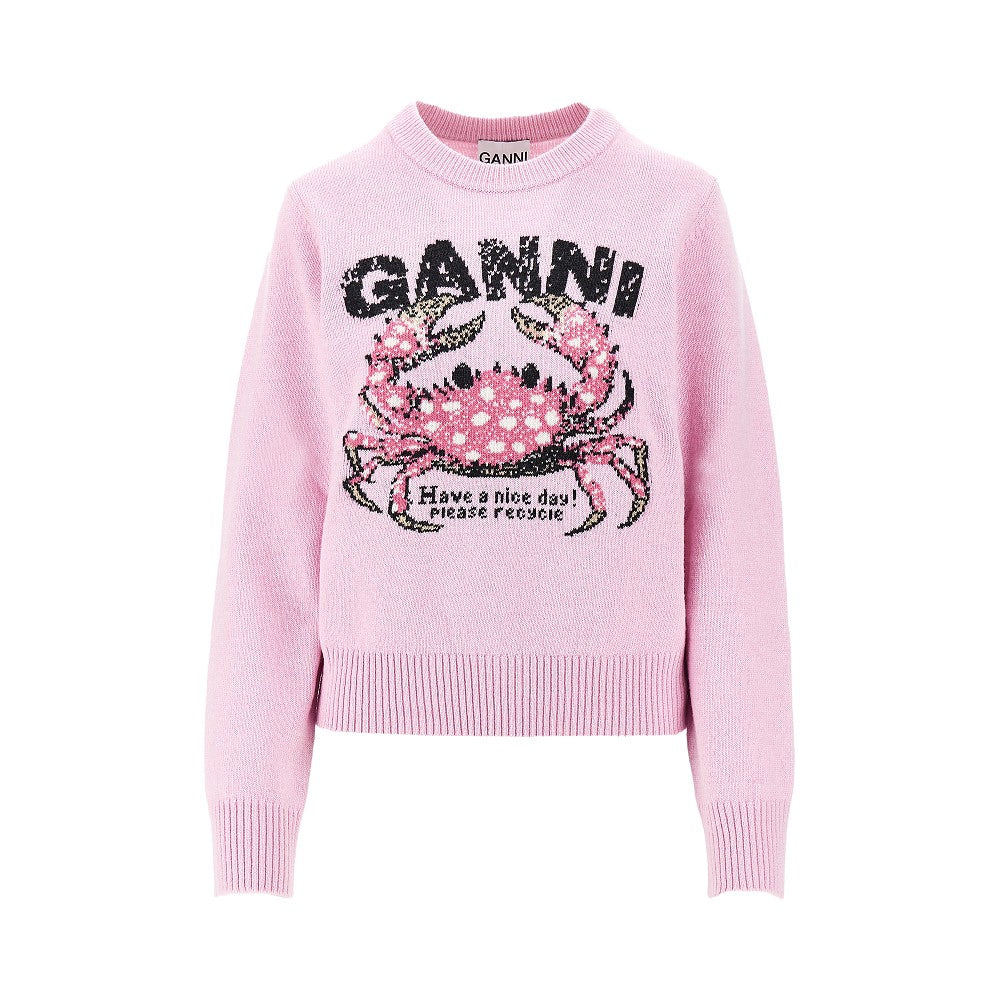 Ganni Women 'Crab' Wool-Blend Sweater