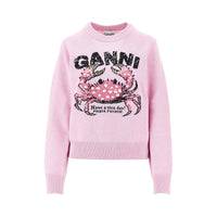 Ganni Women 'Crab' Wool-Blend Sweater