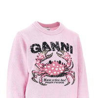 Ganni Women 'Crab' Wool-Blend Sweater