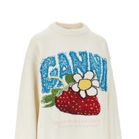 GANNI Ganni Women 'Strawberry' Wool-Blend Sweater