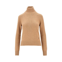 Ami Women Cashmere Standing Collar Sweater