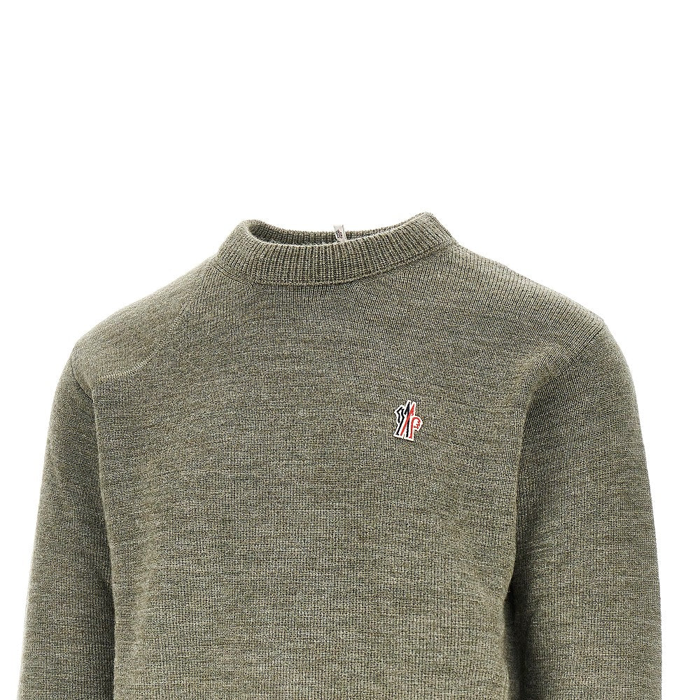 MONCLER GRENOBLE Moncler Grenoble Men Logo Patch Wool Sweater
