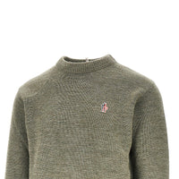 MONCLER GRENOBLE Moncler Grenoble Men Logo Patch Wool Sweater
