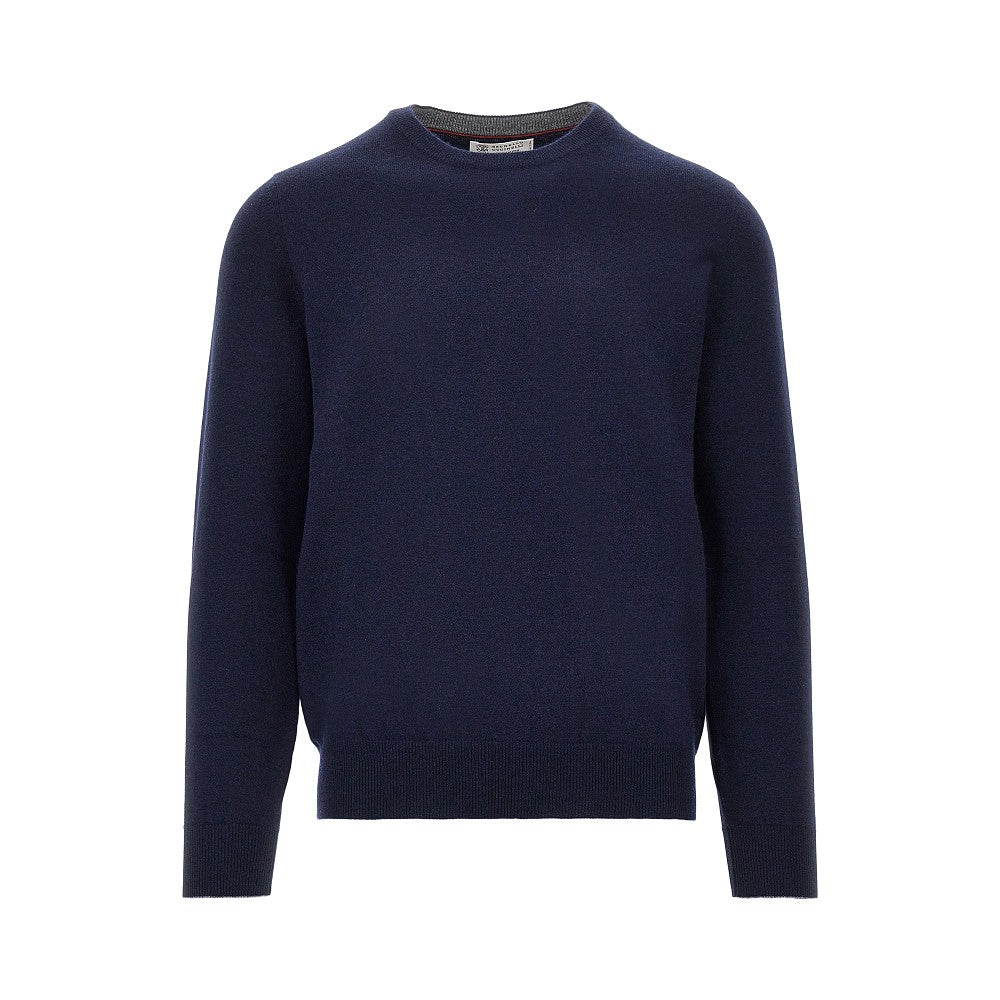 Brunello Cucinelli Men Cashmere Crewneck Sweater