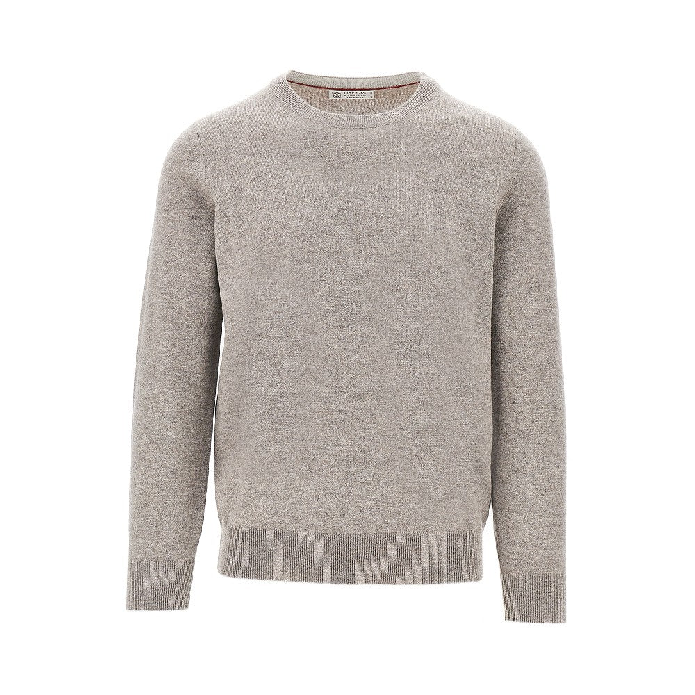 Brunello Cucinelli Men Cashmere Crewneck Sweater