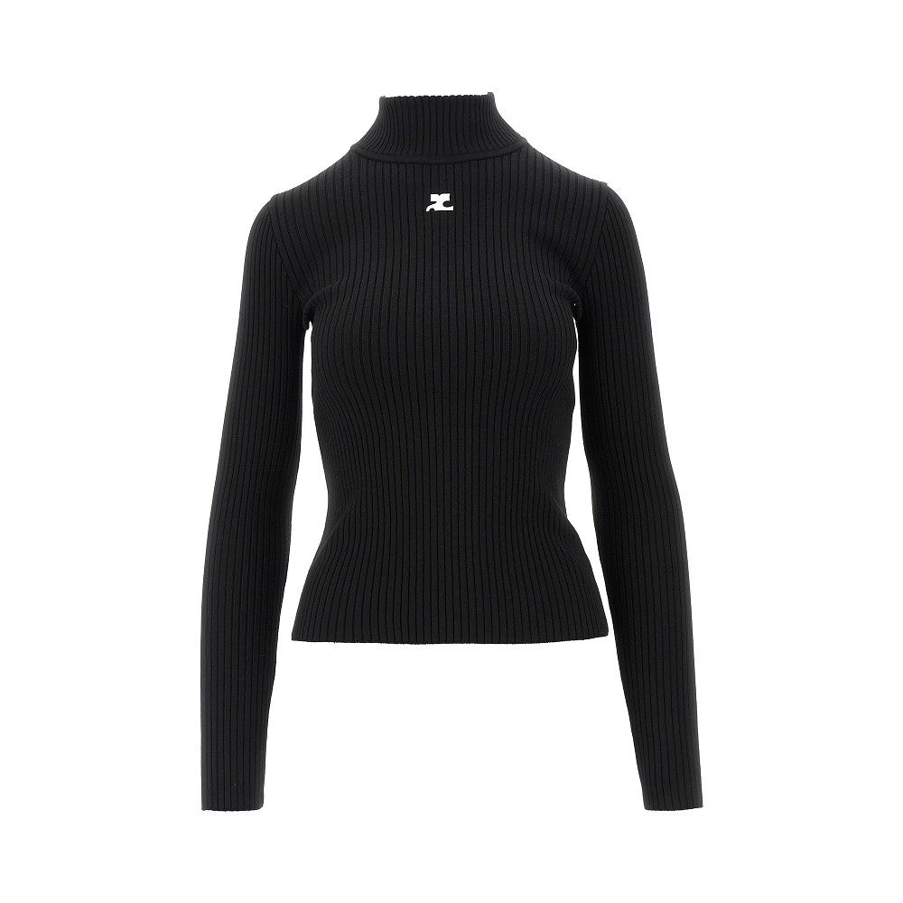 COURREGES Courreges Women 'Reedition' Ribbed Sweater