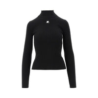 COURREGES Courreges Women 'Reedition' Ribbed Sweater