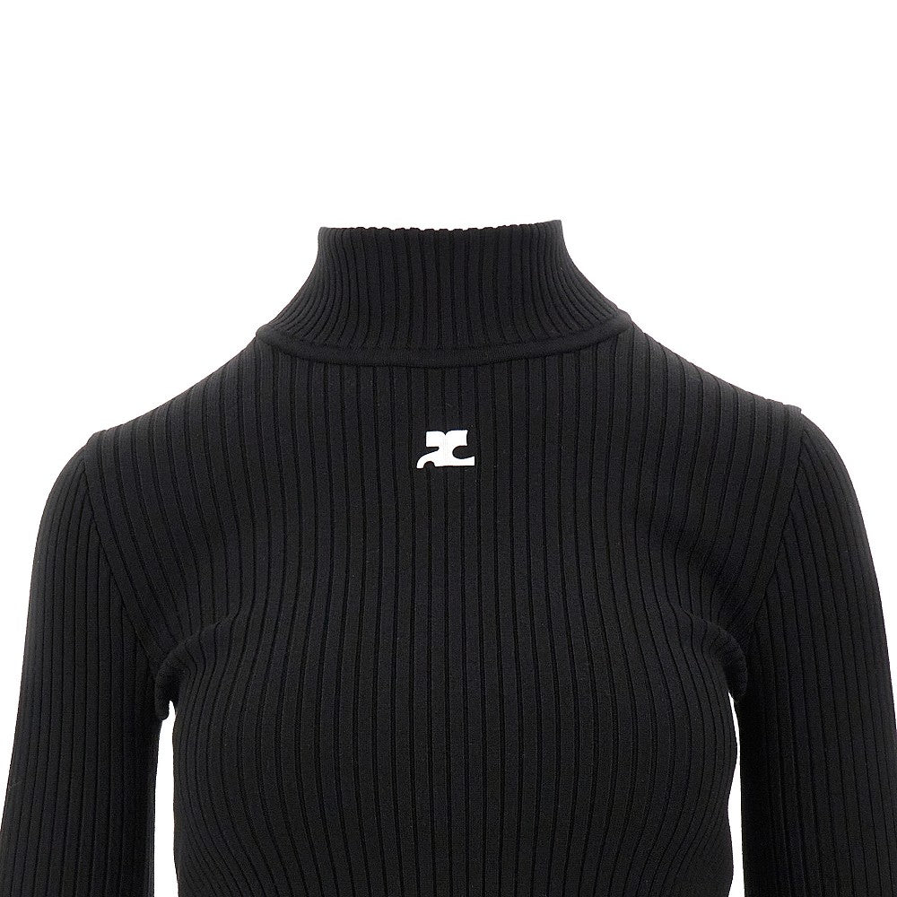 COURREGES Courreges Women 'Reedition' Ribbed Sweater
