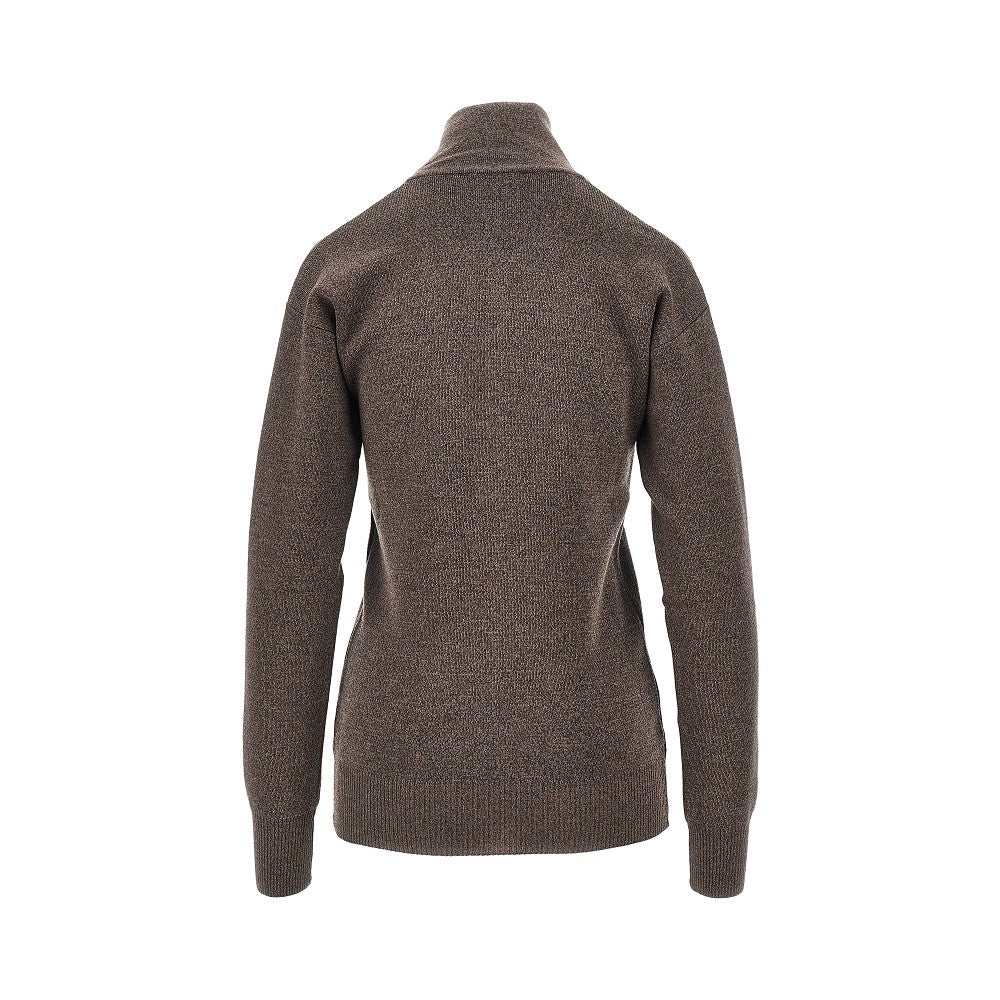 Lemaire Women Buttoned Merino Wool Top