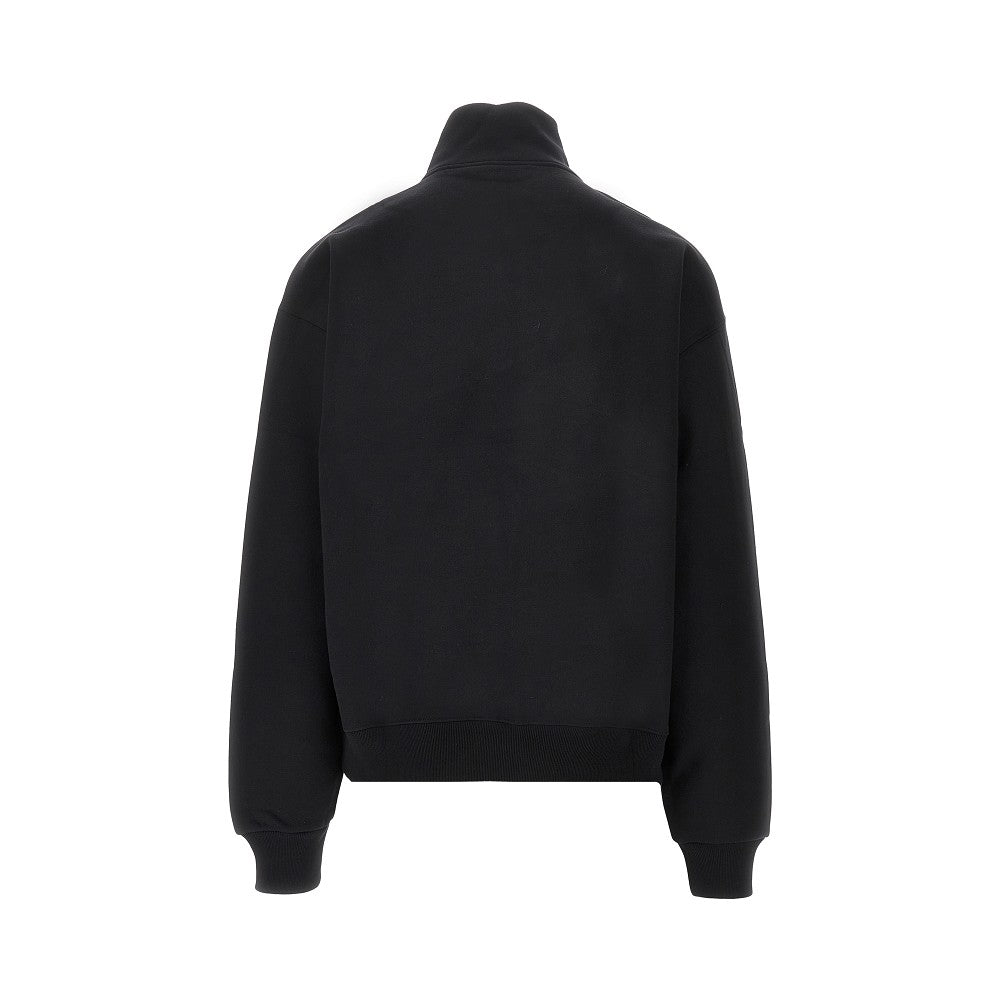 Jacquemus Men 'Gros Grain' Half-Zip Sweatshirt