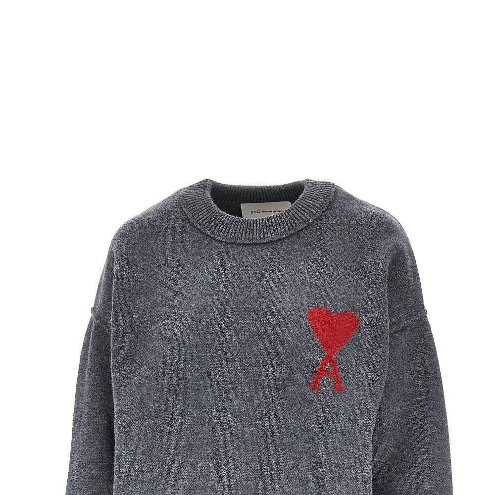AMI Ami Women 'Ami De Coeur' Crewneck Sweater
