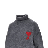 Ami Men 'Ami De Coeur' Turtleneck Sweater