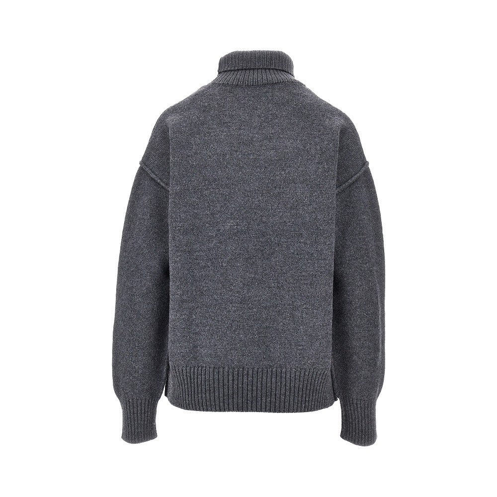 Ami Men 'Ami De Coeur' Turtleneck Sweater