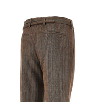 Dries Van Noten Women Wool Straight Pants With Belt
