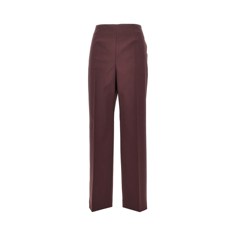 Alberta Ferretti Women Wool-Blend Tailored Cigarette Pants