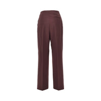 Alberta Ferretti Women Wool-Blend Tailored Cigarette Pants
