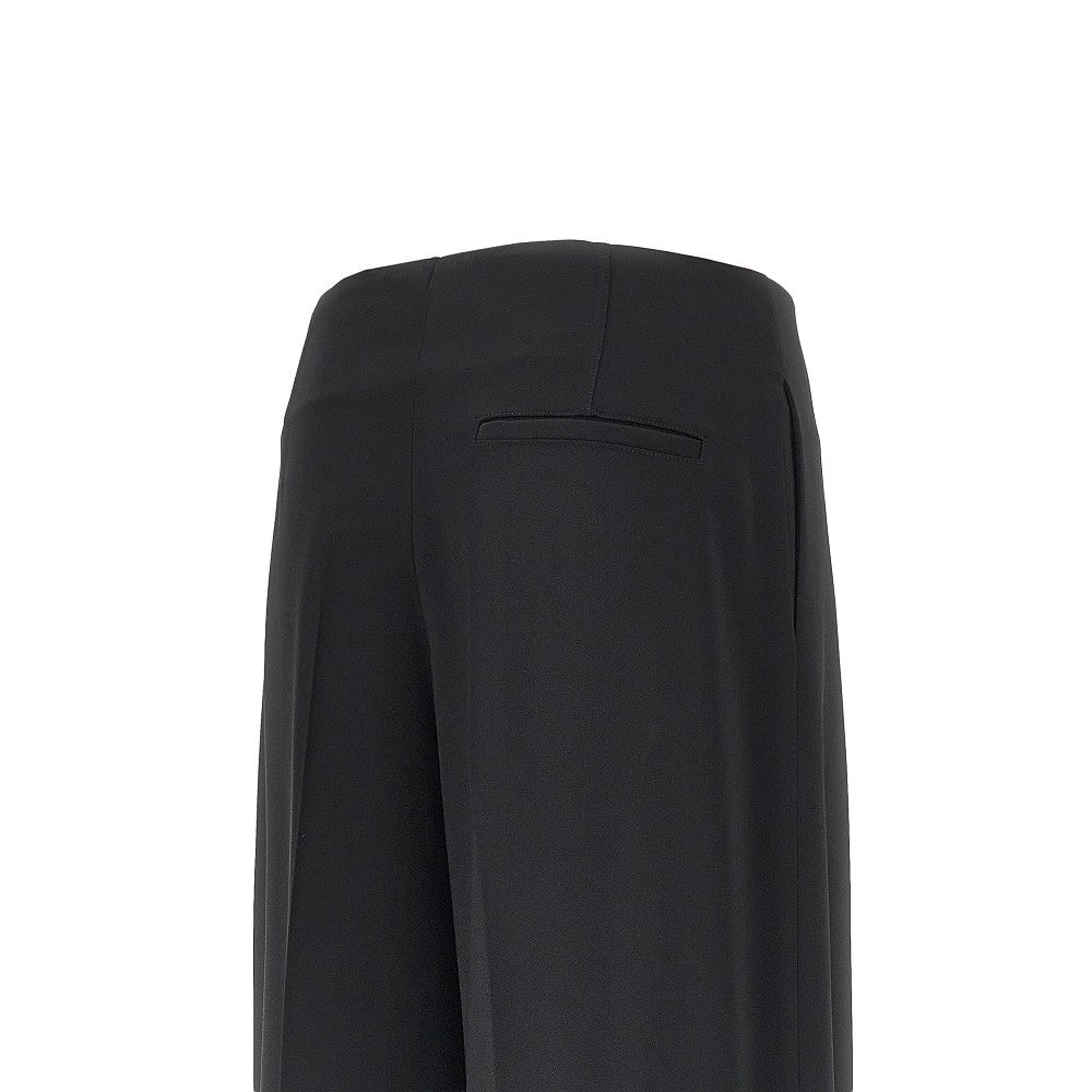 Alberta Ferretti Women Wide Leg Pleated Pants