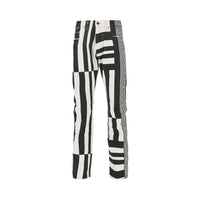 Versace Men Denim Jeans With Sylvester Print