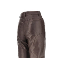 Rotate Women Leather Straight Leg Pants