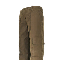 Burberry Women Gabardine Cargo Pants