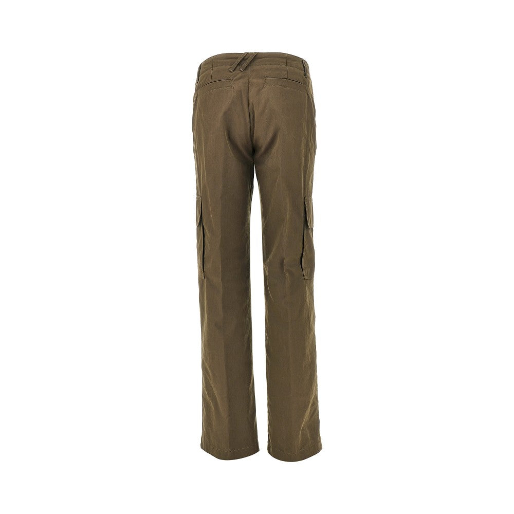Burberry Women Gabardine Cargo Pants