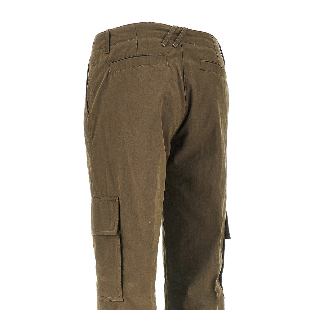 Burberry Women Gabardine Cargo Pants