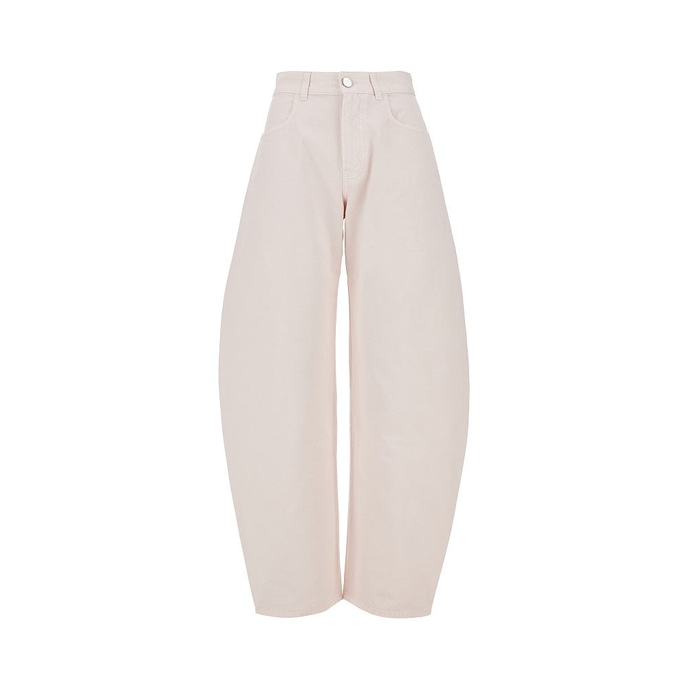 Alaia Women Denim Rounded Pants