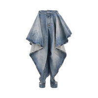 ALAIA Alaia Women Panelled Jeans With Cuff