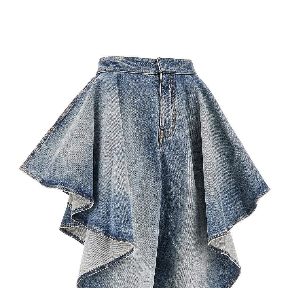 ALAIA Alaia Women Panelled Jeans With Cuff