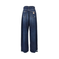 DOLCE&GABBANA Dolce&Gabbana Women Distressed Denim Oversized Pants