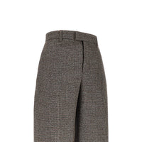 Ami Women Houndstooth Balloon Cut Pants