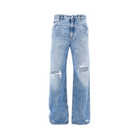 Dolce&Gabbana Men Distressed Denim Over Pants