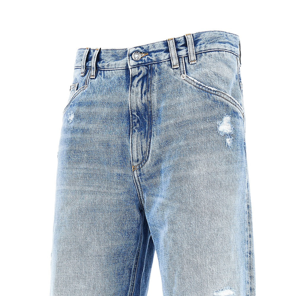 Dolce&Gabbana Men Distressed Denim Over Pants