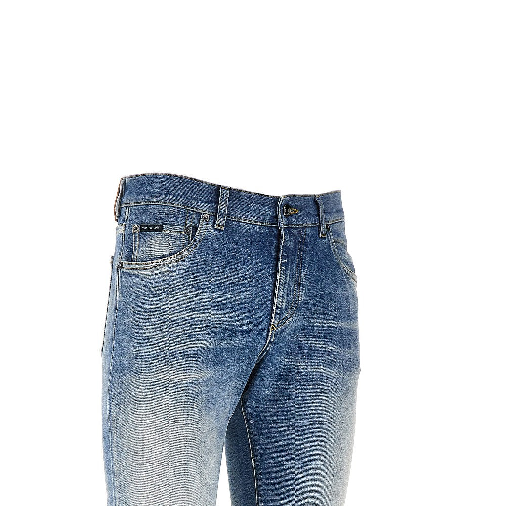 Dolce&Gabbana Men Stretch Denim Slim Fit Jeans