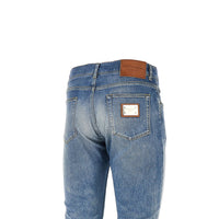 Dolce&Gabbana Men Stretch Denim Slim Fit Jeans