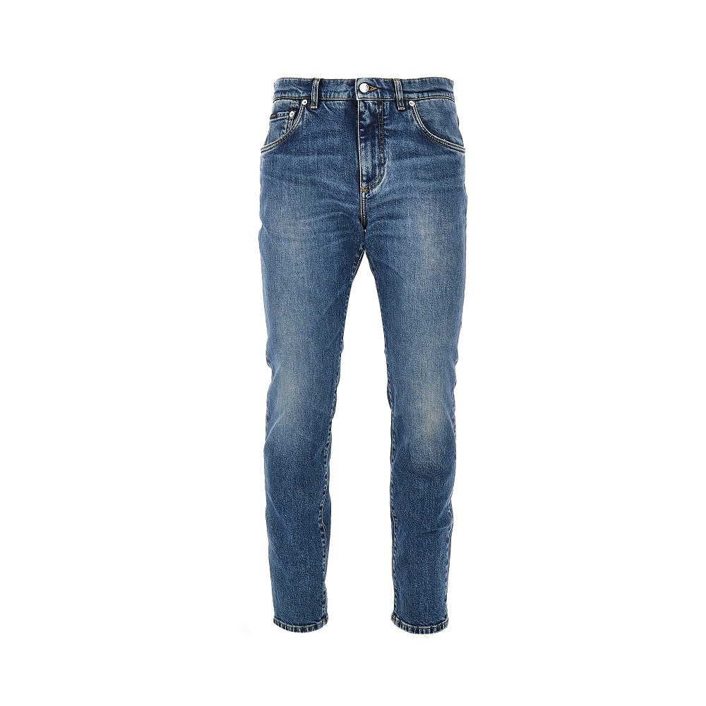 Dolce&Gabbana Men Stretch Denim Slim Fit Jeans