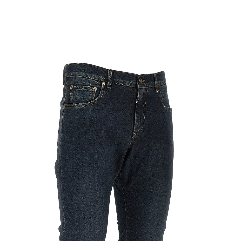 Dolce&Gabbana Men Stretch Denim Slim Fit Jeans