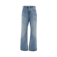AMI Ami Men Large Fit Five-Pocket Jeans