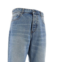 AMI Ami Men Large Fit Five-Pocket Jeans