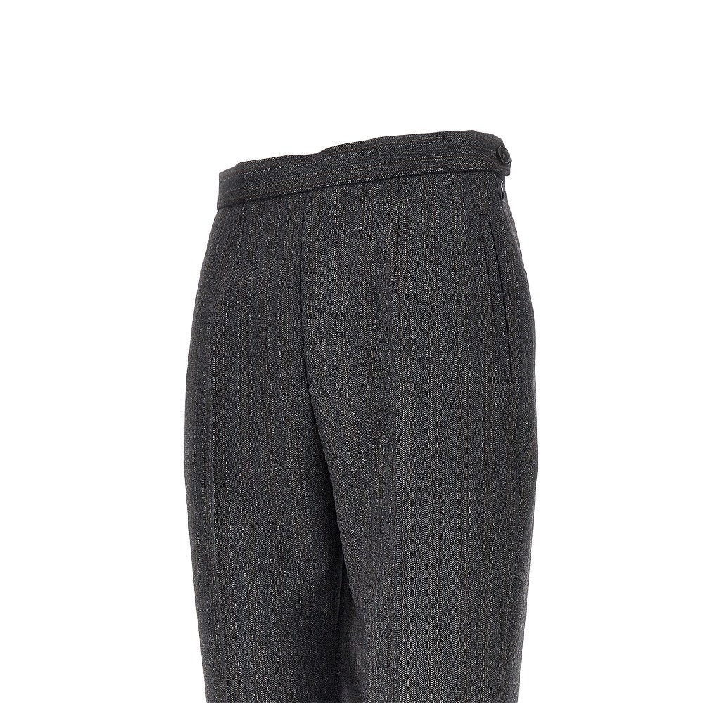 Jil Sander Women Pinstriped Wool Tailored Pants
