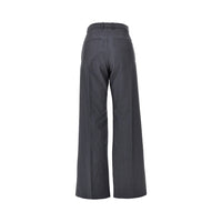 Jil Sander Women Draped-Effect Fil-À-Fil Wool Pants